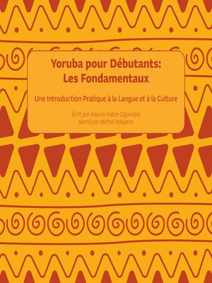 cover image of Yoruba pour Débutants